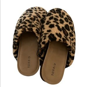 Torrid Leopard Slippers 13ww